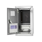 Stainless Steel Wall-mounted Electrical Enclosure for Meter