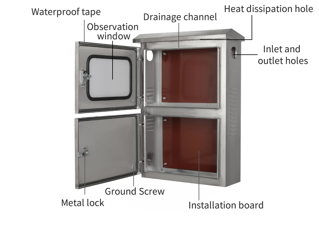 Solar Grid-Connect Enclosure Stainless Steel
