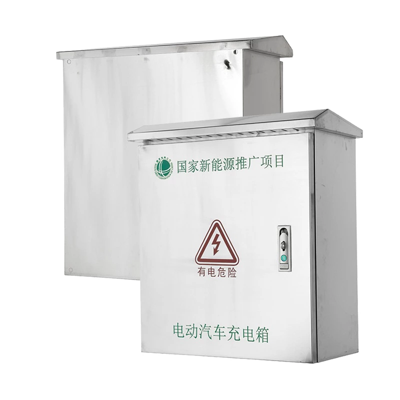 Custom Stainless Steel EV Charger Enclosure Cabinet