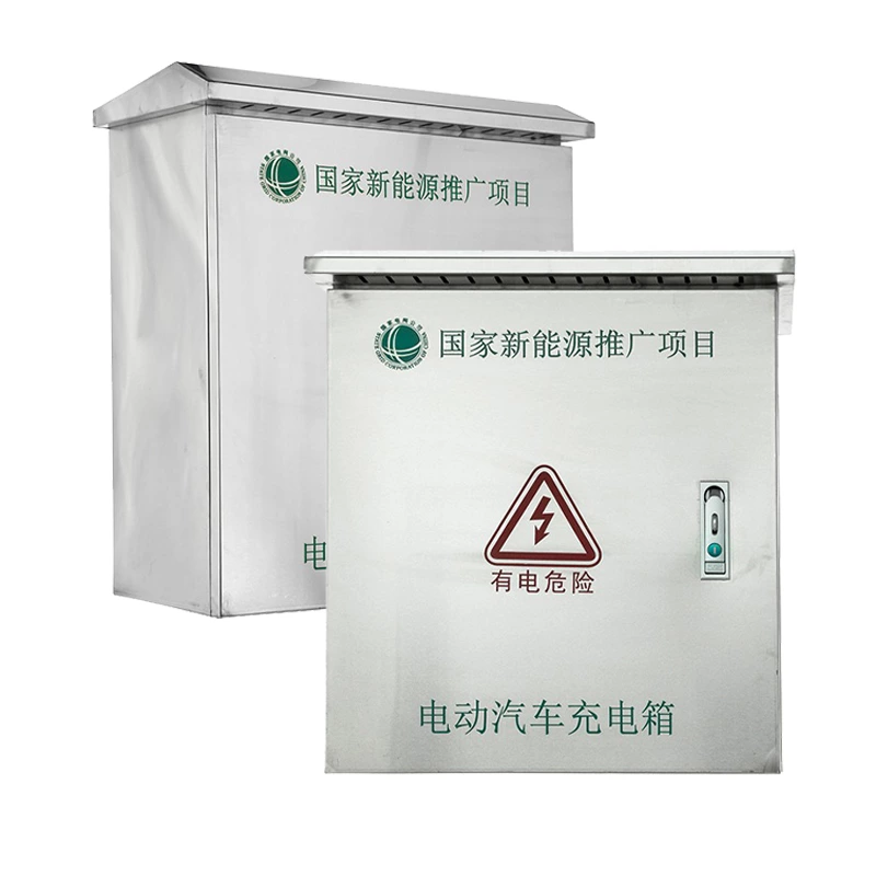 Free Standing Stainless Steel EV Charger Enclosure