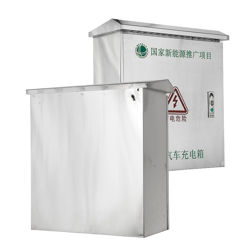 Stainless Steel EV Charger Box for Outdoor Parking