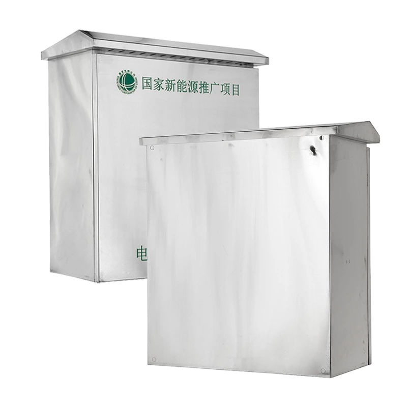 Stainless Steel EV Charger Box with Knockout Holes