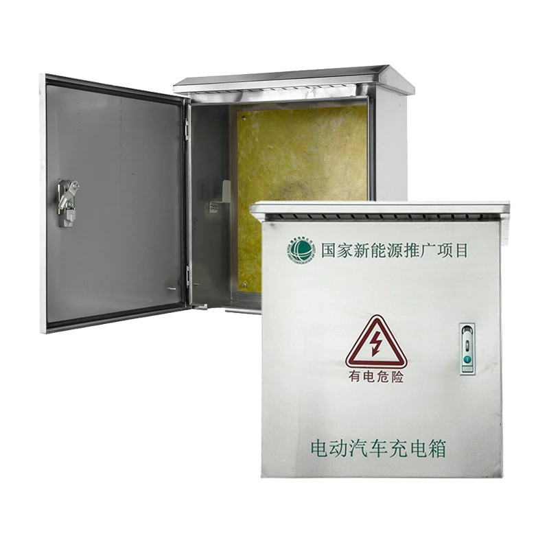 Stainless Steel EV Charger Protection Box with Lock