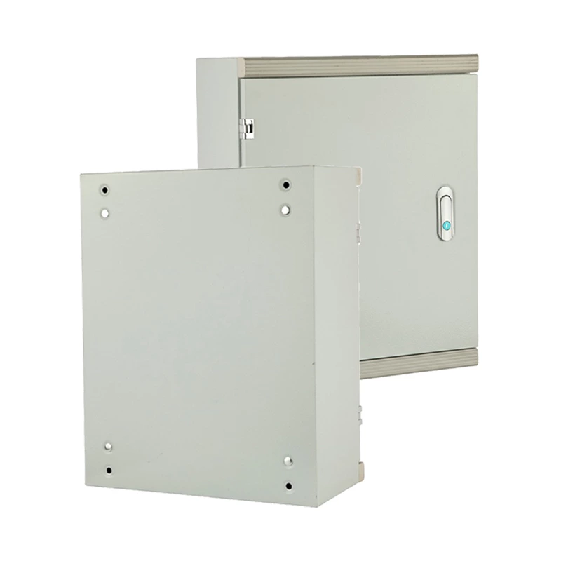 Electrical Cabinet with Adjustable Mounting Rails