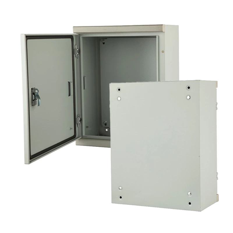 Heavy-Duty Metal Junction Box with Hinged Cover