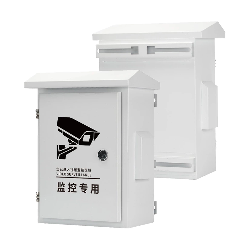 Outdoor Monitoring Enclosure with Locking Cabinet