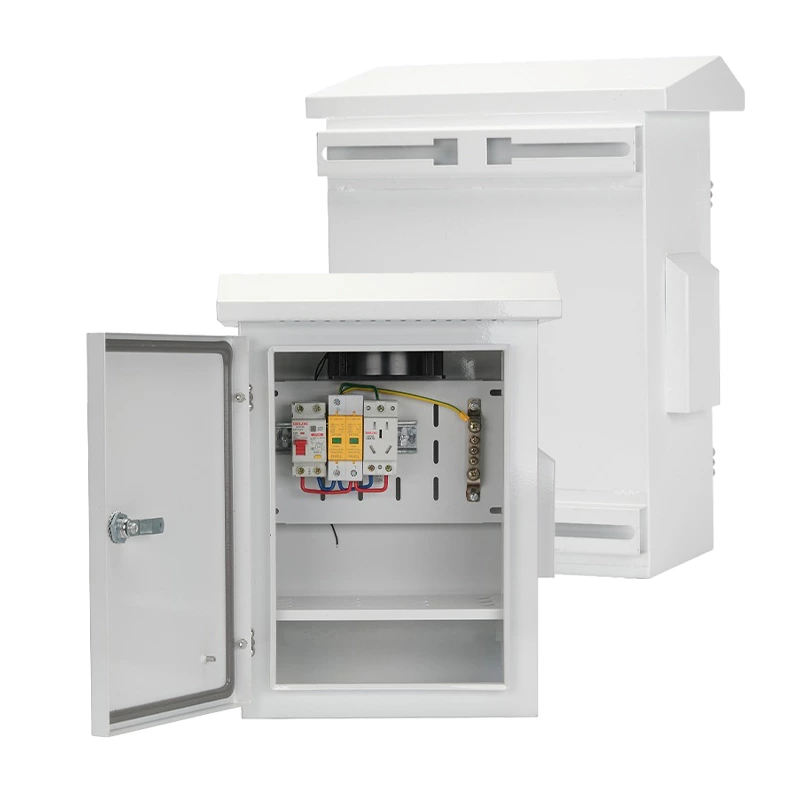 Outdoor Monitoring Enclosure with Locking Door