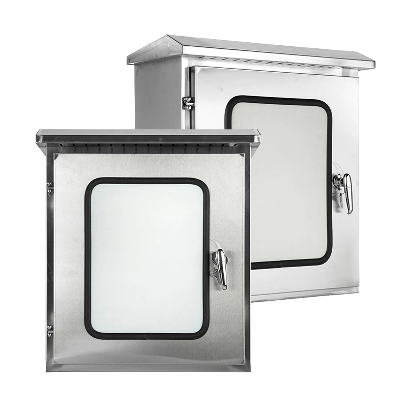 Weatherproof Stainless Steel Distribution Box Doors