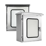 Stainless Steel IP65 Distribution Box Two Doors