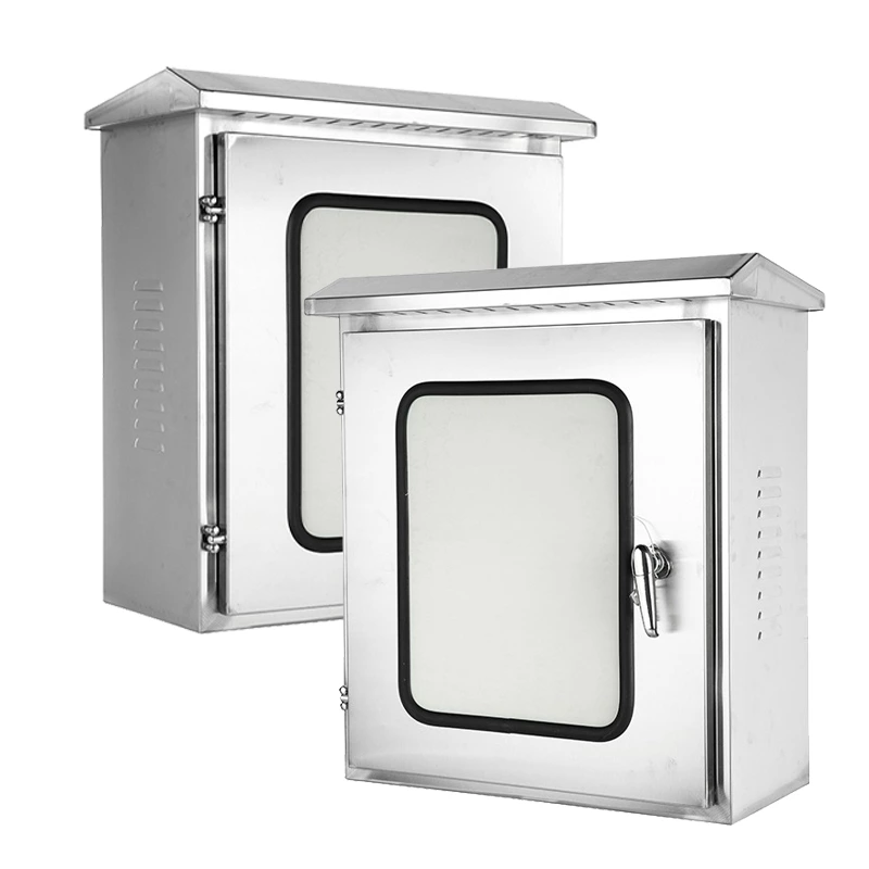 Stainless Steel Electrical Box Double Door