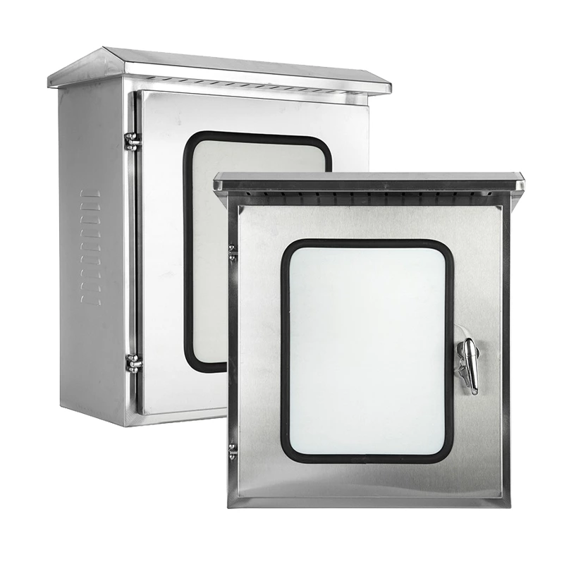 Stainless Steel Electrical Enclosure Double Door