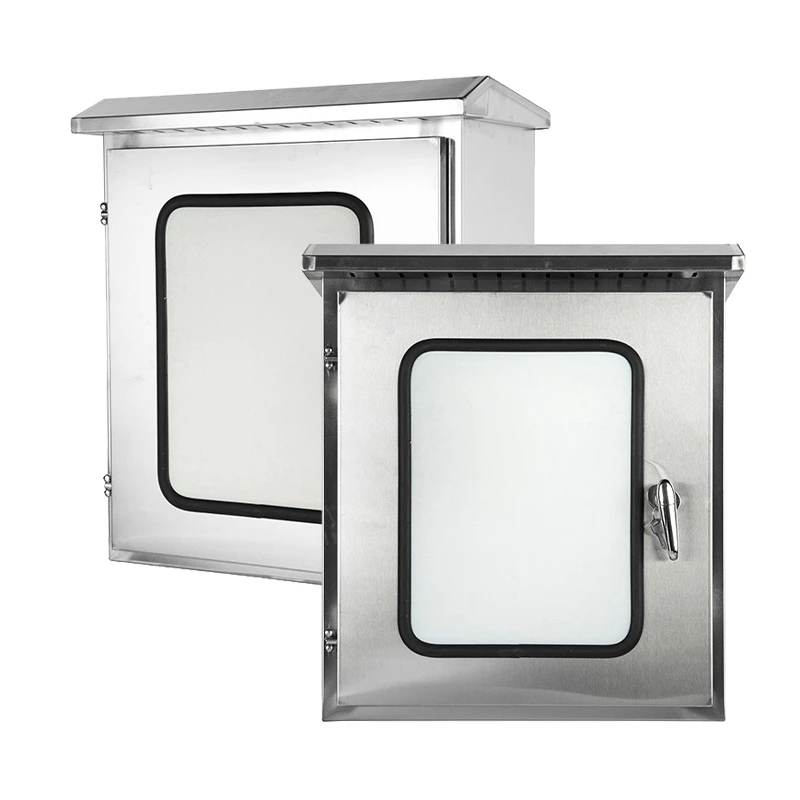Stainless Steel Distribution Cabinet Inner Outer Door