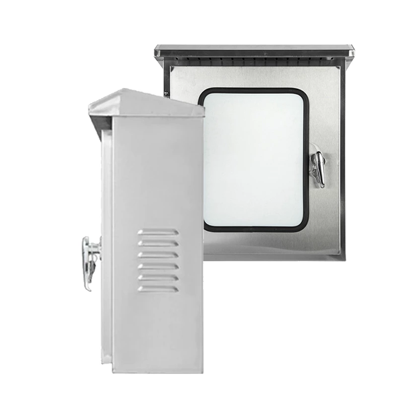 Stainless Steel Electrical Enclosure Clear Door