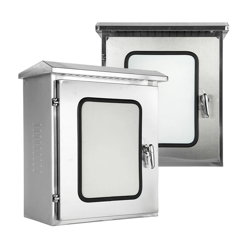 Stainless Steel Distribution Box Locking Doors