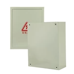 Enclosure with Hinged Lid and Rubber Seal