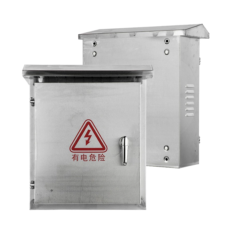 Stainless Steel Outdoor Junction Box with Lock