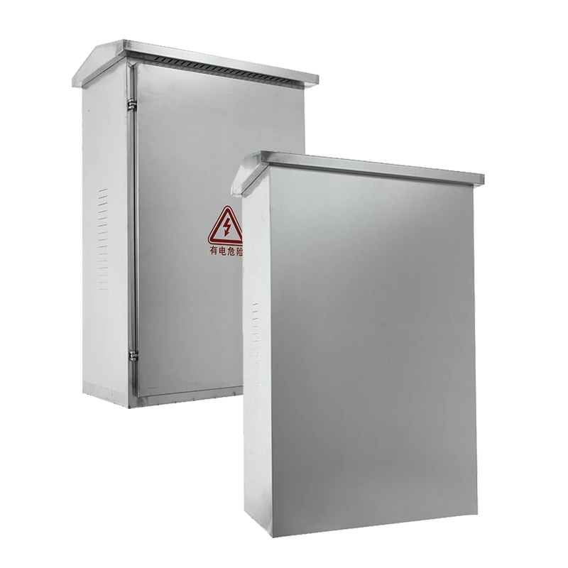 Ventilated Outdoor Stainless Steel Equipment Cabinet