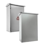 Ventilated Outdoor Stainless Steel Equipment Cabinet