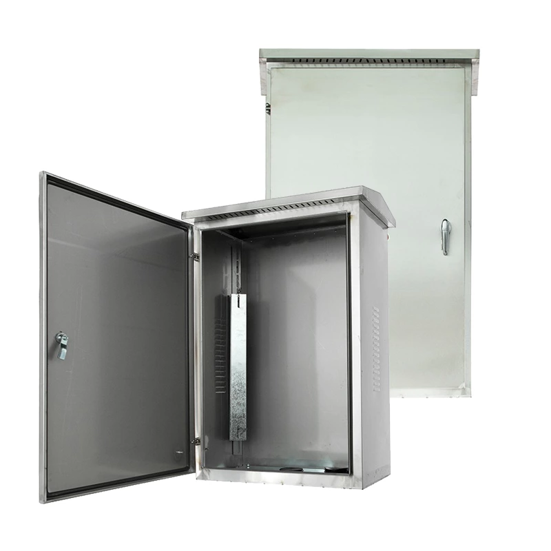 Outdoor Stainless Steel Enclosure with Pedestal