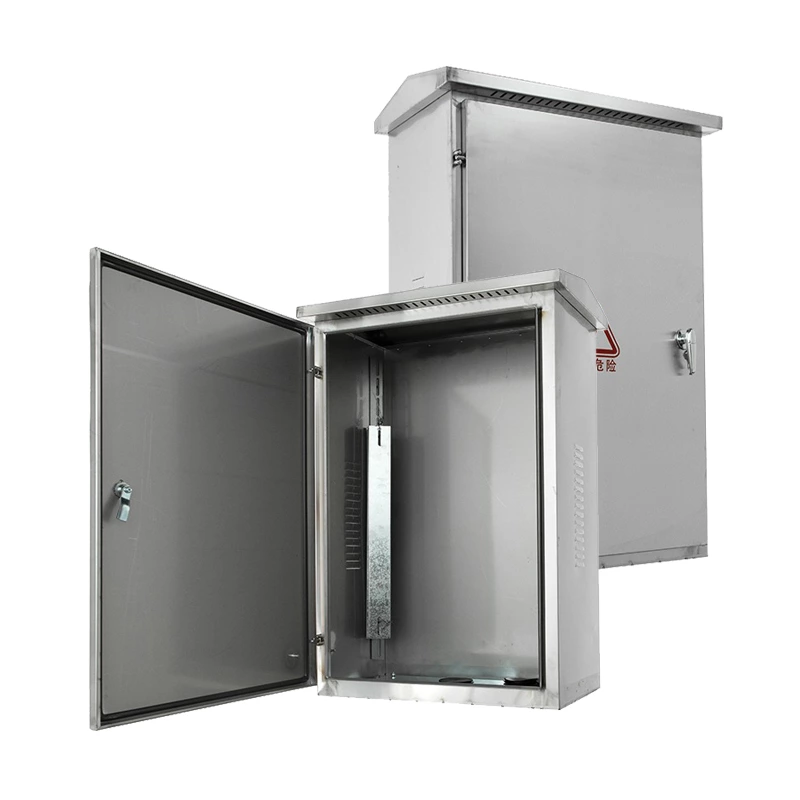 Stainless Steel Outdoor Enclosure with Mounting Panel