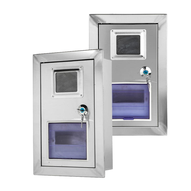 In-wall Electricity Meter Enclosure Stainless Steel