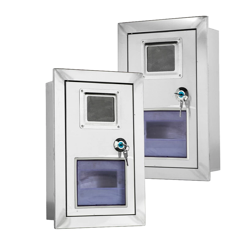 In-wall Stainless Steel Distribution Meter Box