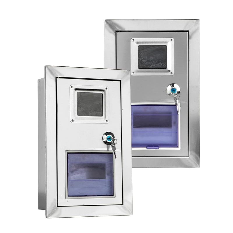 Stainless Steel In-wall Enclosure for Three Phase Meter