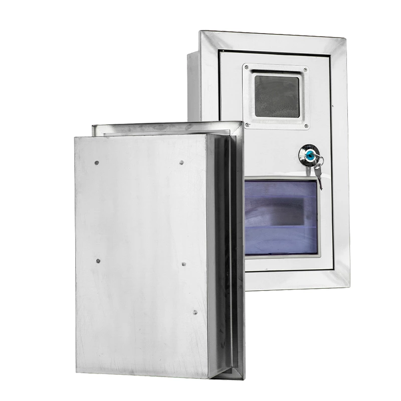 Wall-mounted Stainless Steel Meter Box