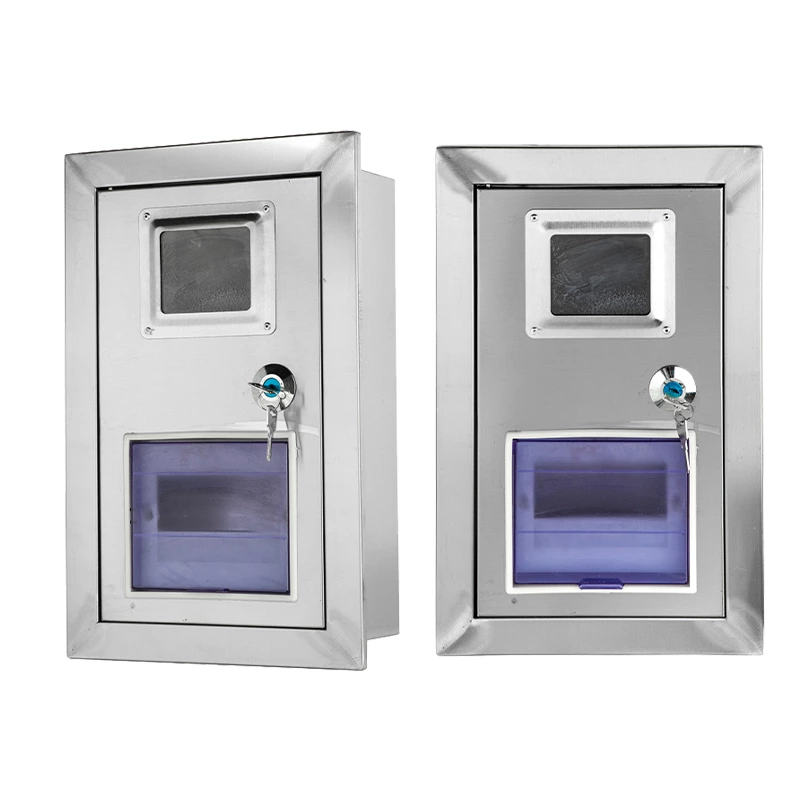 Wall-mounted Electricity Meter Enclosure Stainless Steel