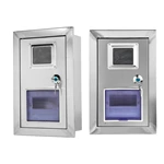 Wall-mounted Electricity Meter Enclosure Stainless Steel