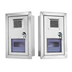 Stainless Steel Wall-mounted Meter Box with Window
