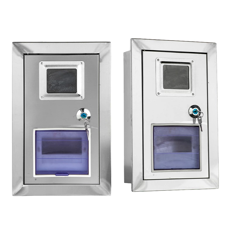 Wall-mounted Stainless Steel Enclosure for Meter Cabinet