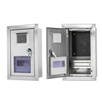 Wall-mounted Stainless Steel Meter Box for Building