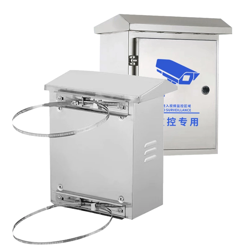 Outdoor Monitoring Enclosure with Locking Door