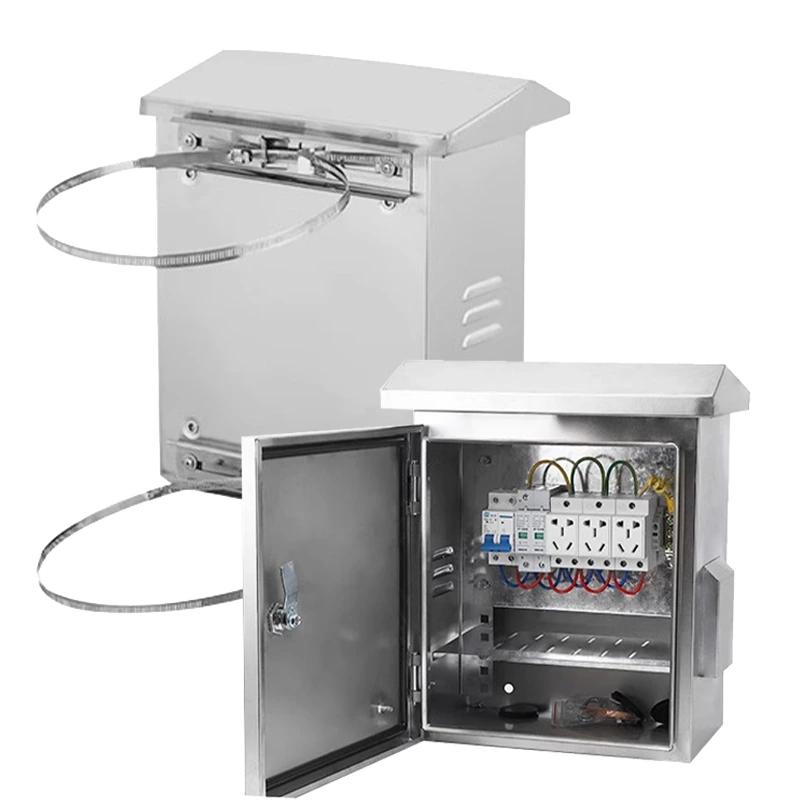 Outdoor Monitoring Enclosure with Grounding