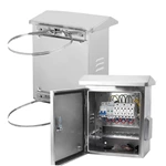 Outdoor Monitoring Enclosure with Grounding